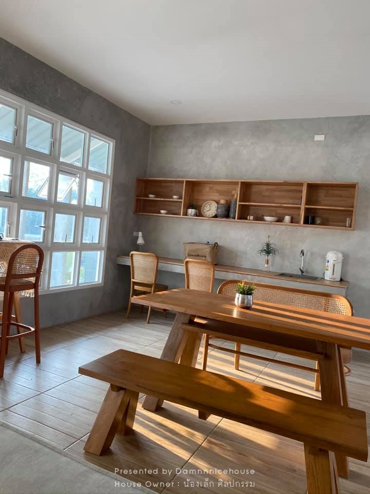 บ้านที่เป็นโฮมออฟฟิศ ร้านกาแฟ และพักอาศัยได้ สร้างด้วยงบ 1.1 ล้านบาท