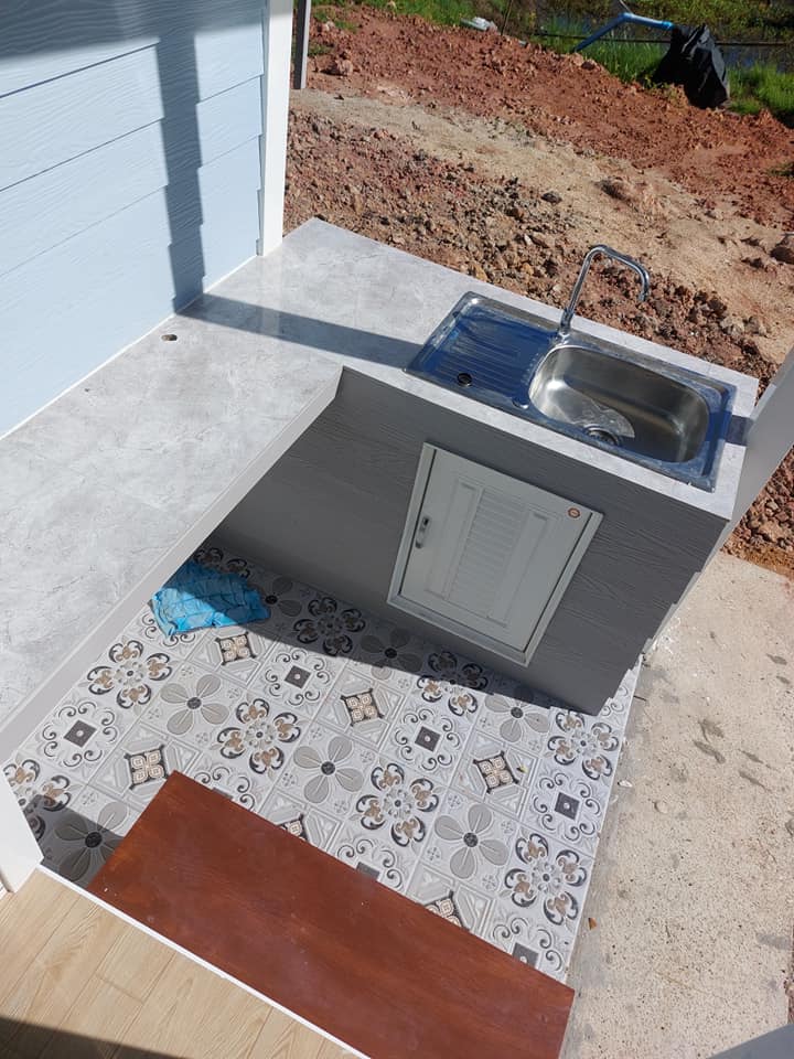 บ้านในสวนหลังเล็กๆแต่น่าอยุ่มากสนใจสร้างสอบถามได้นะค่ะน็อคดาว ขนาด 3.5×7 ตร.มจบที่ 265,000 บาท