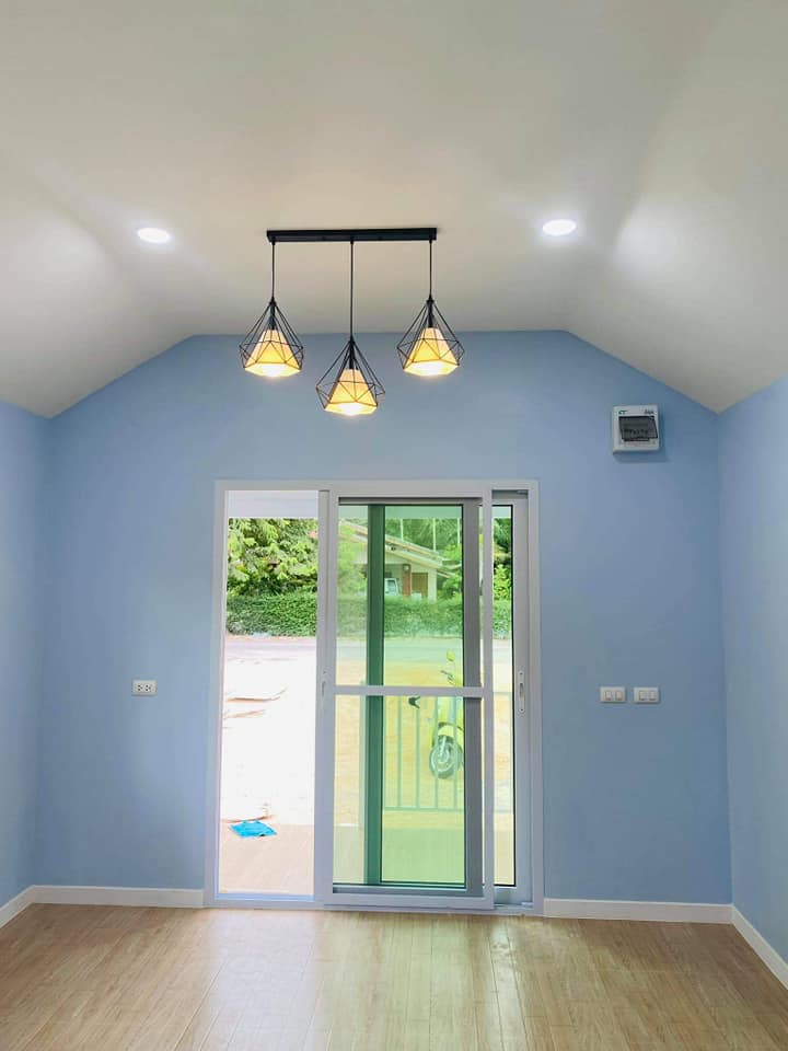 บ้านในสวนหลังเล็กๆแต่น่าอยุ่มากสนใจสร้างสอบถามได้นะค่ะน็อคดาว ขนาด 3.5×7 ตร.มจบที่ 265,000 บาท