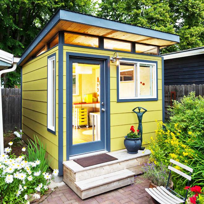 ไอเดียบ้านหลังเล็ก เอาไว้นั่งทำงาน นั่งเล่นชิลๆ