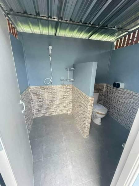 ไอเดียห้องน้ำขนาดเล็กนอกบ้าน