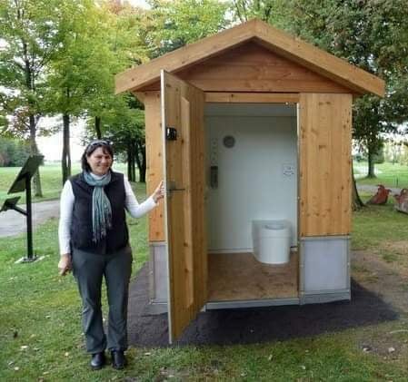 ไอเดียห้องน้ำขนาดเล็กนอกบ้าน