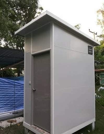 ไอเดียห้องน้ำขนาดเล็กนอกบ้าน