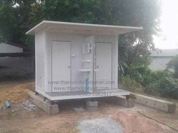 ไอเดียห้องน้ำขนาดเล็กนอกบ้าน