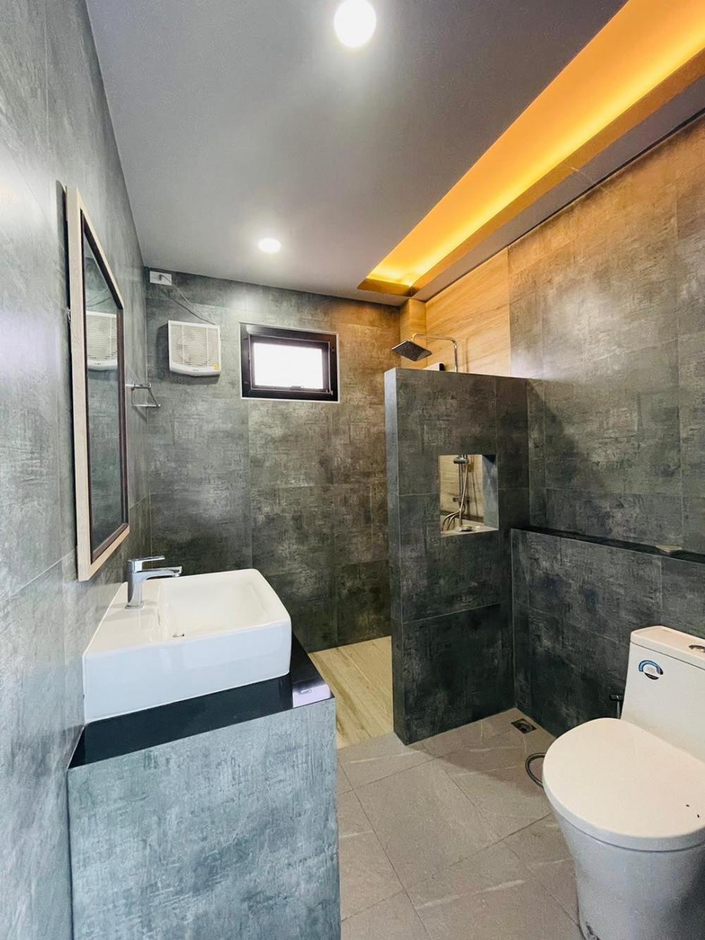 บ้านทรงกล่อง 3 ห้องนอน