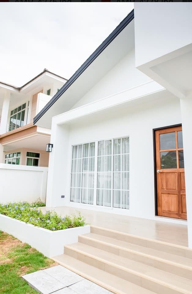 บ้านพร้อมสุข สวยน่ารักแบบมินิมอล