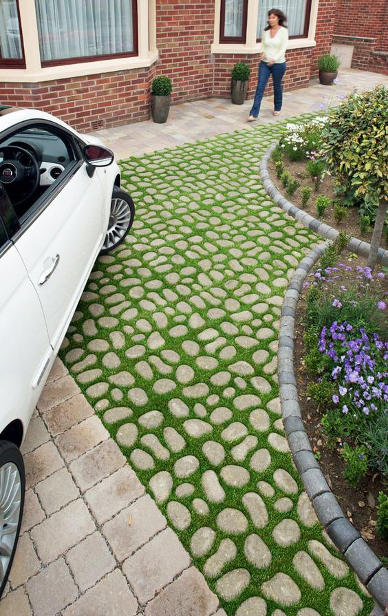 ไอเดียปูพื้นตัวหนอนทางเดิน สวยงามแบบไม่ซ้ำใคร