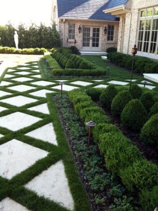 ไอเดียปูพื้นตัวหนอนทางเดิน สวยงามแบบไม่ซ้ำใคร