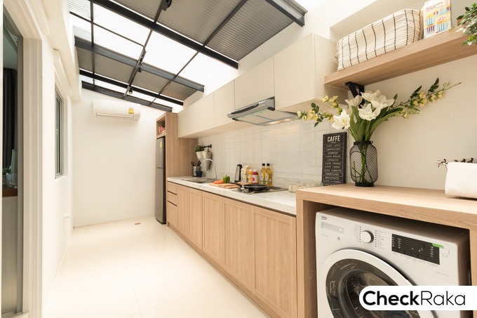 แบบต่อเติมครัว มีให้เลือกหลายแบบ