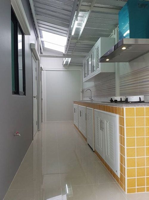 แบบต่อเติมครัว มีให้เลือกหลายแบบ