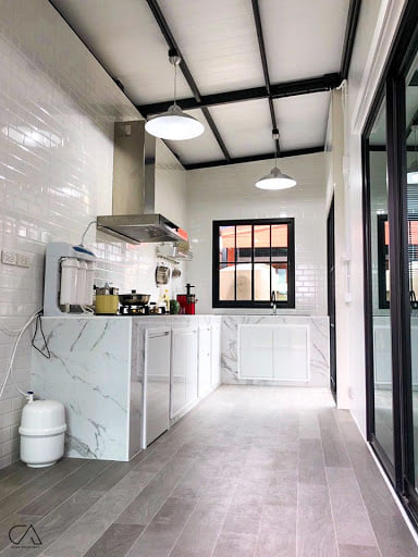 แบบต่อเติมครัว มีให้เลือกหลายแบบ