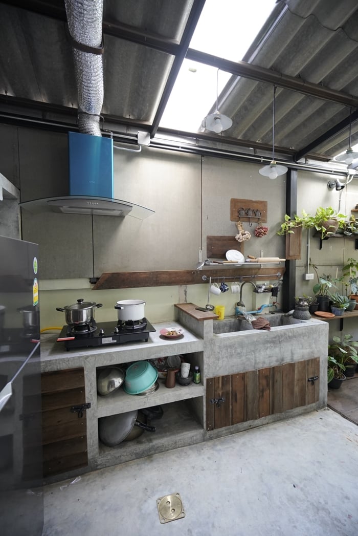 แบบต่อเติมครัว มีให้เลือกหลายแบบ