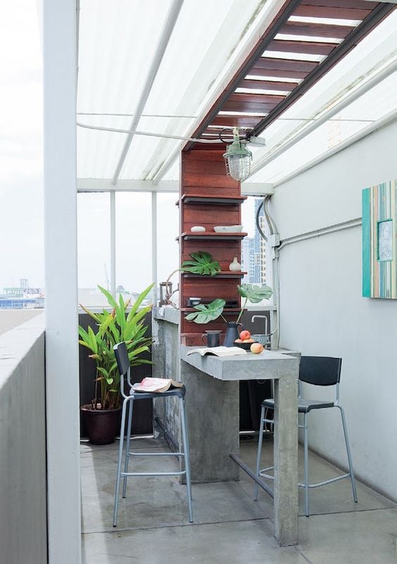 แบบต่อเติมครัว มีให้เลือกหลายแบบ