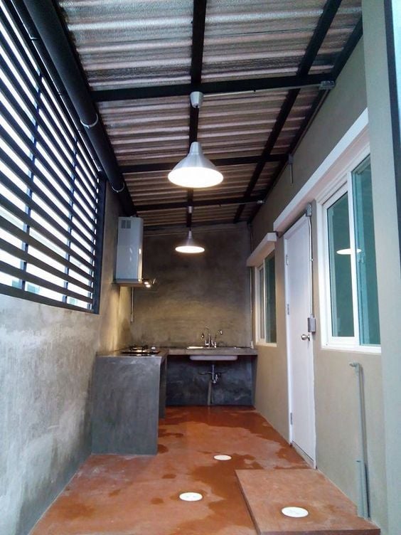 แบบต่อเติมครัว มีให้เลือกหลายแบบ