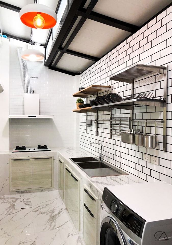 แบบต่อเติมครัว มีให้เลือกหลายแบบ