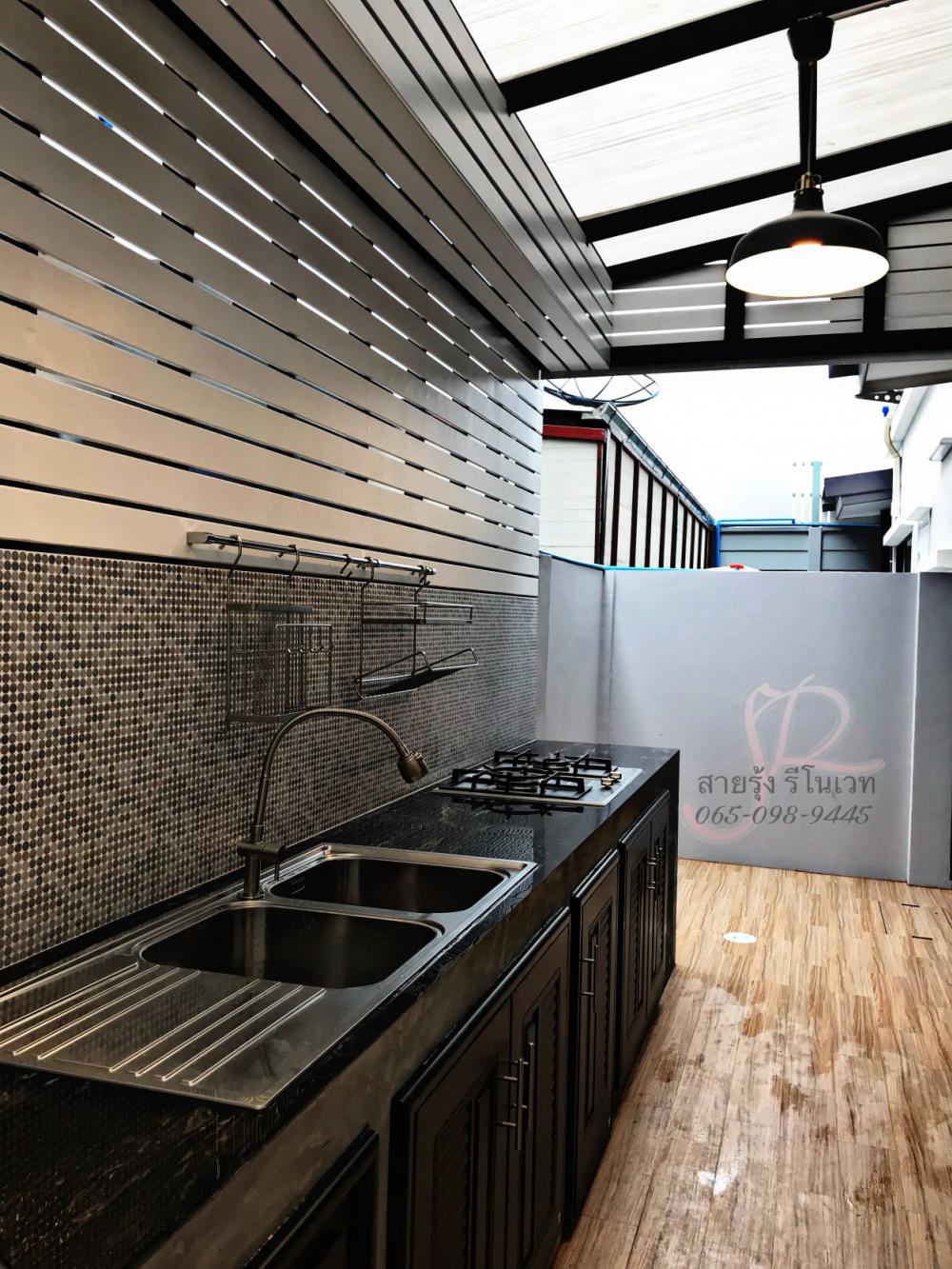 แบบต่อเติมครัว มีให้เลือกหลายแบบ