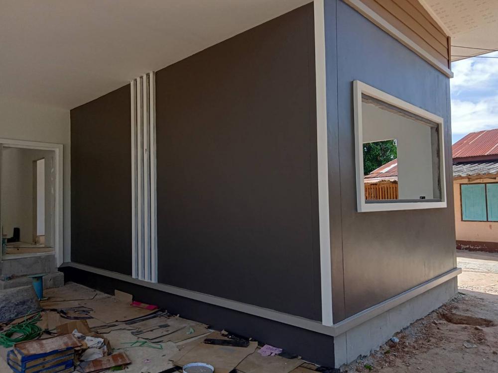 บ้านโมเดิร์น สีโทนเข้มๆ 4 ห้องนอน งบ 1.6 ล้านกว่า