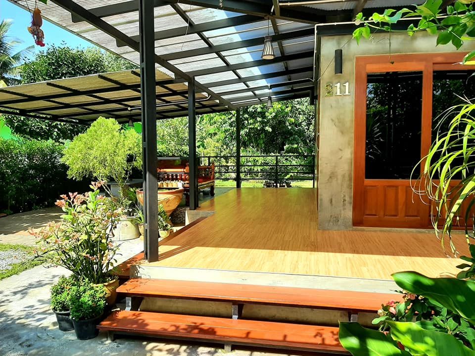 บ้านสไตล์ลอฟ บ้านในสวน พัทลุง