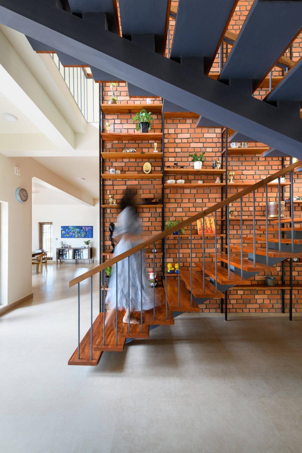 ไอเดียบ้าน2ชั้นโทนสีไม้ ภายในอบอุ่น