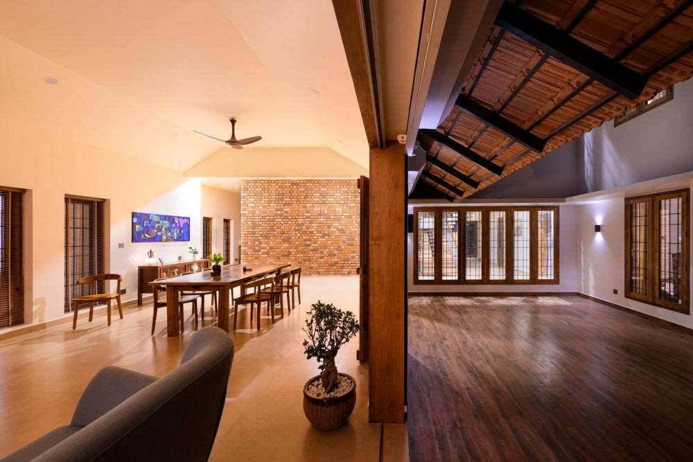 ไอเดียบ้าน2ชั้นโทนสีไม้ ภายในอบอุ่น