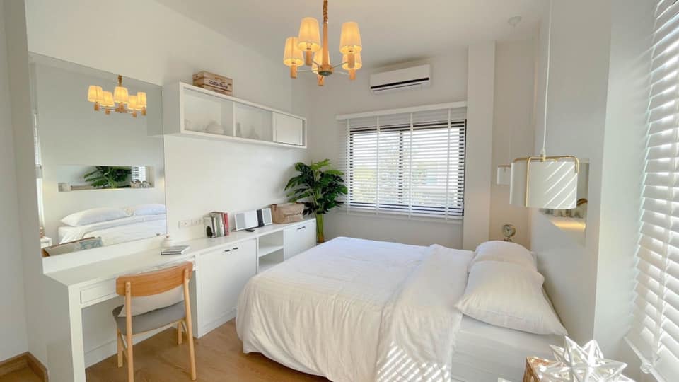 แบบบ้านเดี่ยว 2 ชั้น สไตล์โมเดิร์น พร้อมตกแต่ง