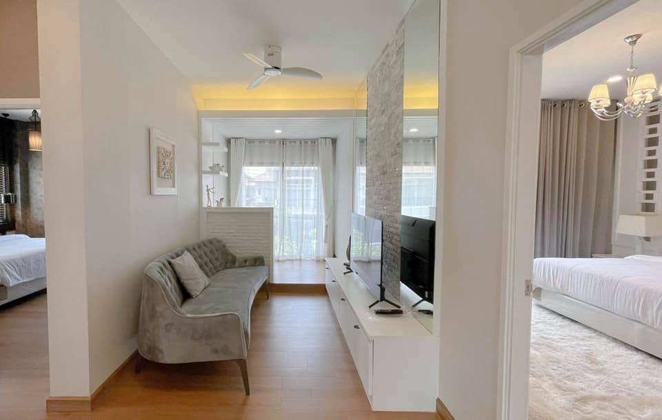 แบบบ้านเดี่ยว 2 ชั้น สไตล์โมเดิร์น พร้อมตกแต่ง