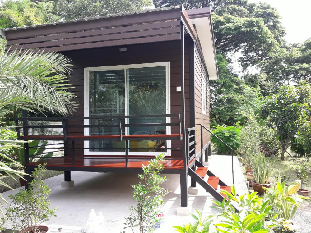 บ้านน็อคดาวน์ พร้อมติดตั้ง 235,000 บาท ( 1 ห้องนอน 1 ห้องน้ำ 1 ระเบียง)