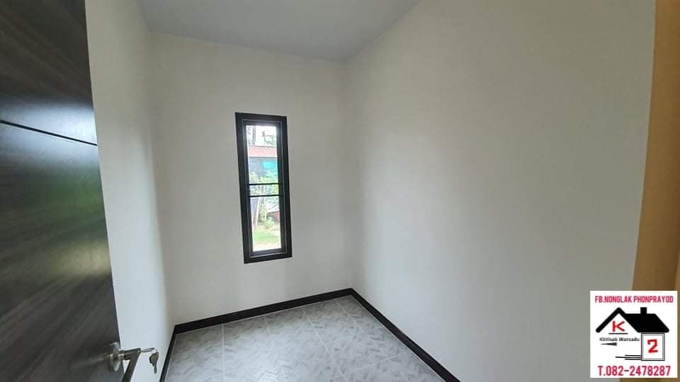 บ้านทรงปั้นหยา ขนาด 3 ห้องนอน 2 ห้องน้ำ งบ 1.35 ล้านบาท