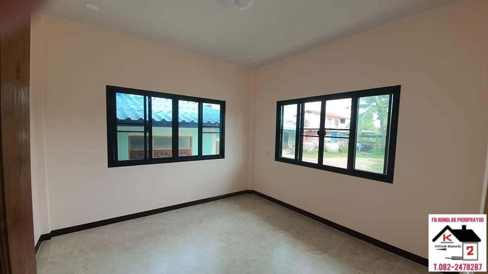 บ้านทรงปั้นหยา ขนาด 3 ห้องนอน 2 ห้องน้ำ งบ 1.35 ล้านบาท