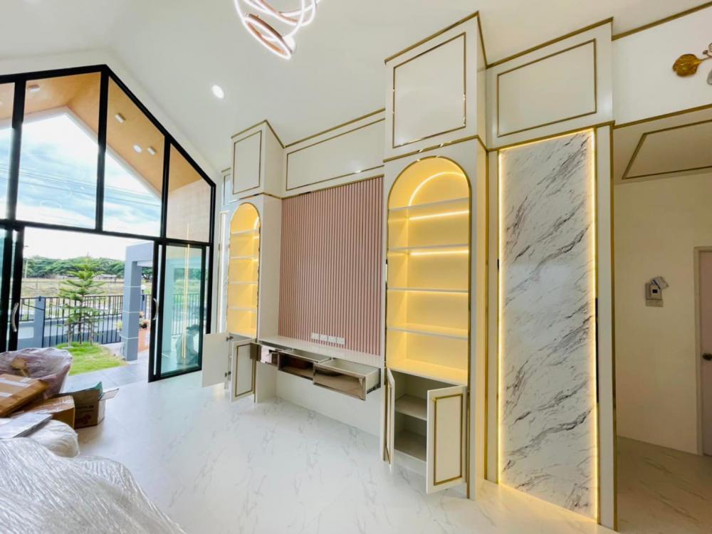 บ้านสไตล์นอร์ดิก งบไม่ถึง 2 ล้าน ค่าบิ้วอินเฉพาะห้องโถง 3.5 แสน