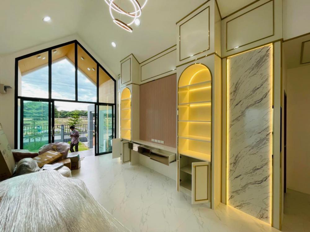 บ้านสไตล์นอร์ดิก งบไม่ถึง 2 ล้าน ค่าบิ้วอินเฉพาะห้องโถง 3.5 แสน