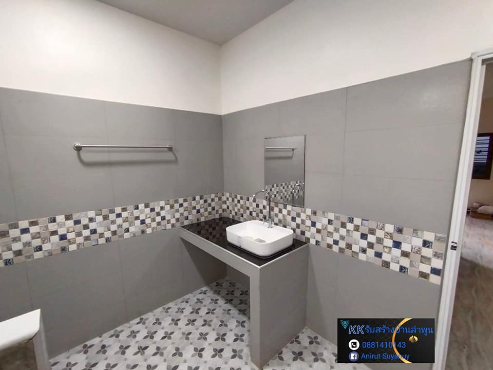 บ้านสไตล์โมเดิร์นทรงกล่อง งบ 1 ล้านต้นๆ