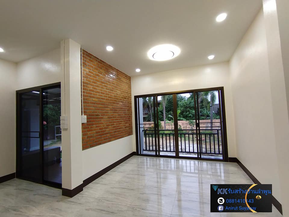 บ้านสไตล์โมเดิร์นทรงกล่อง งบ 1 ล้านต้นๆ