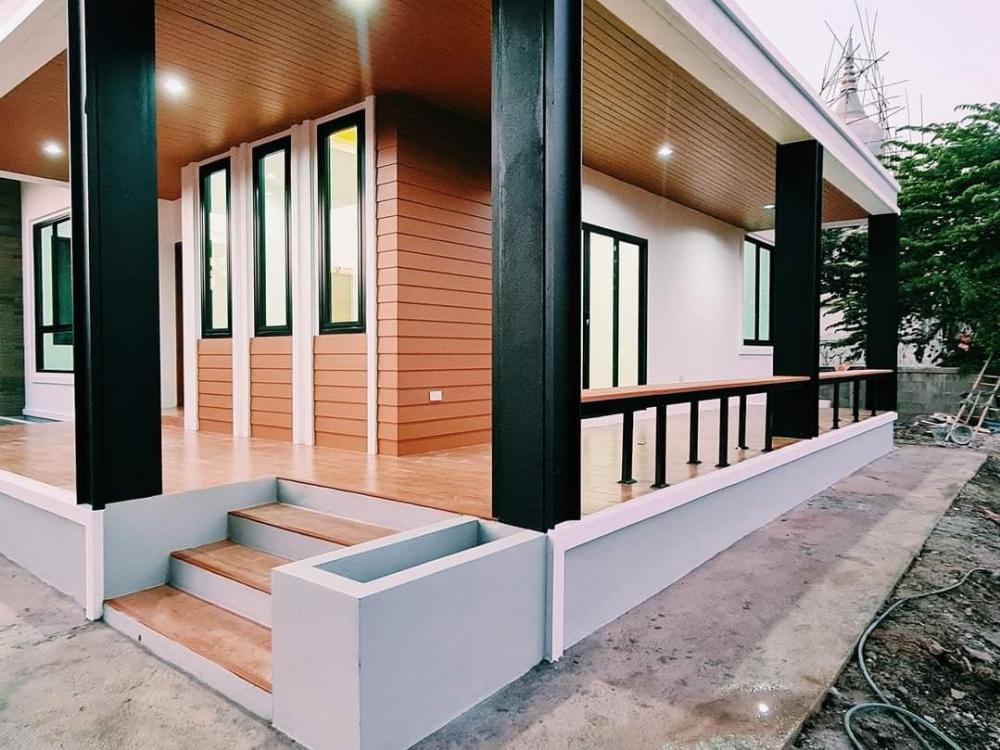 บ้านสไตล์คอนเท็มโพรารี่ 3 ห้องนอน