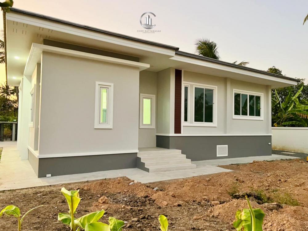 บ้านพักอาศัย คสล.  ชั้นเดียว