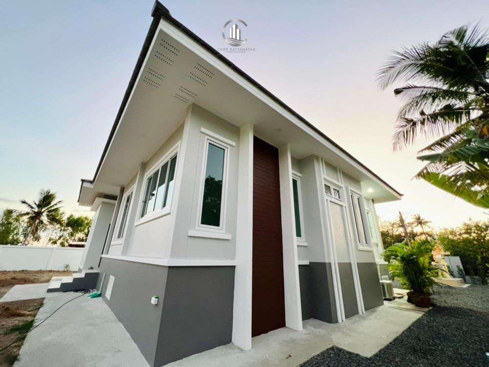 บ้านพักอาศัย คสล.  ชั้นเดียว