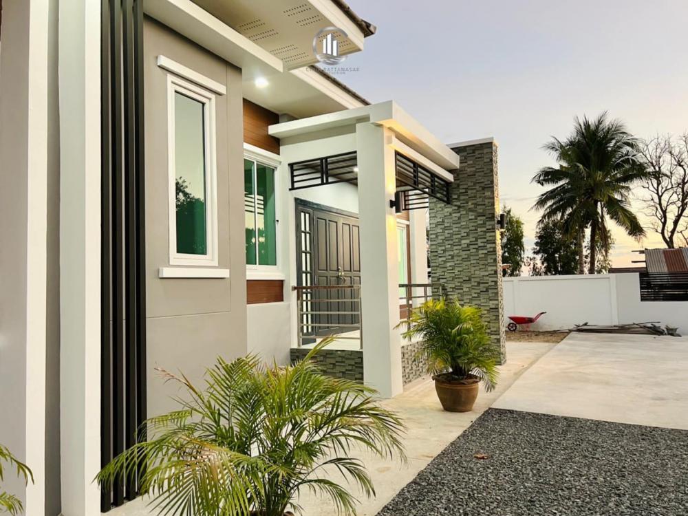 บ้านพักอาศัย คสล.  ชั้นเดียว