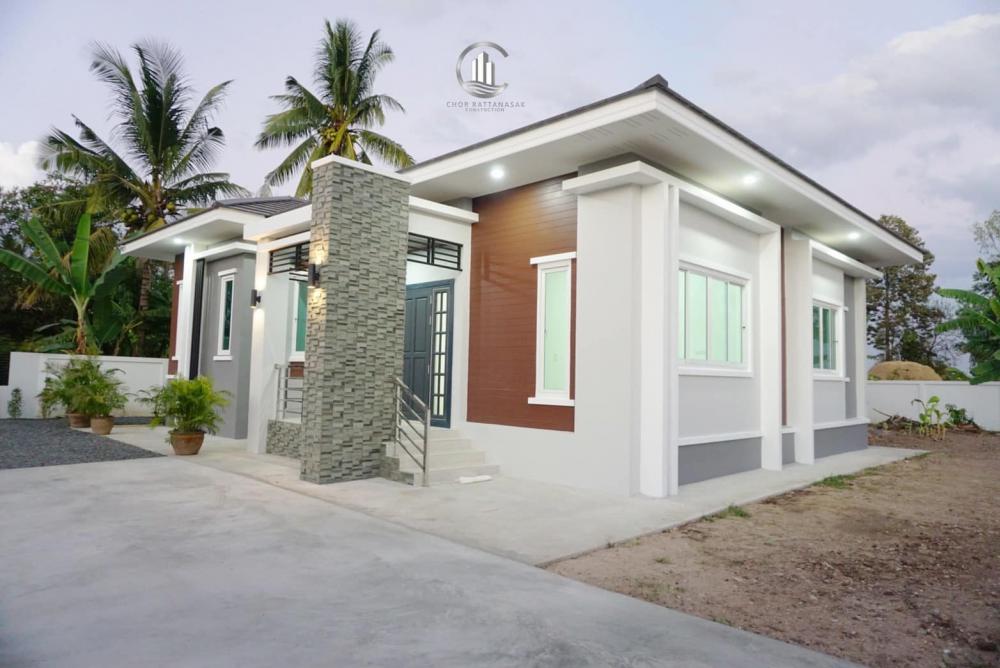 บ้านพักอาศัย คสล.  ชั้นเดียว