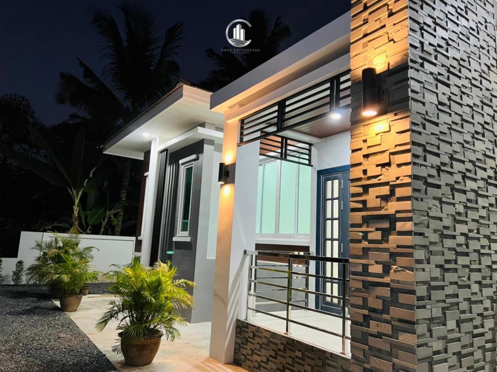 บ้านพักอาศัย คสล.  ชั้นเดียว