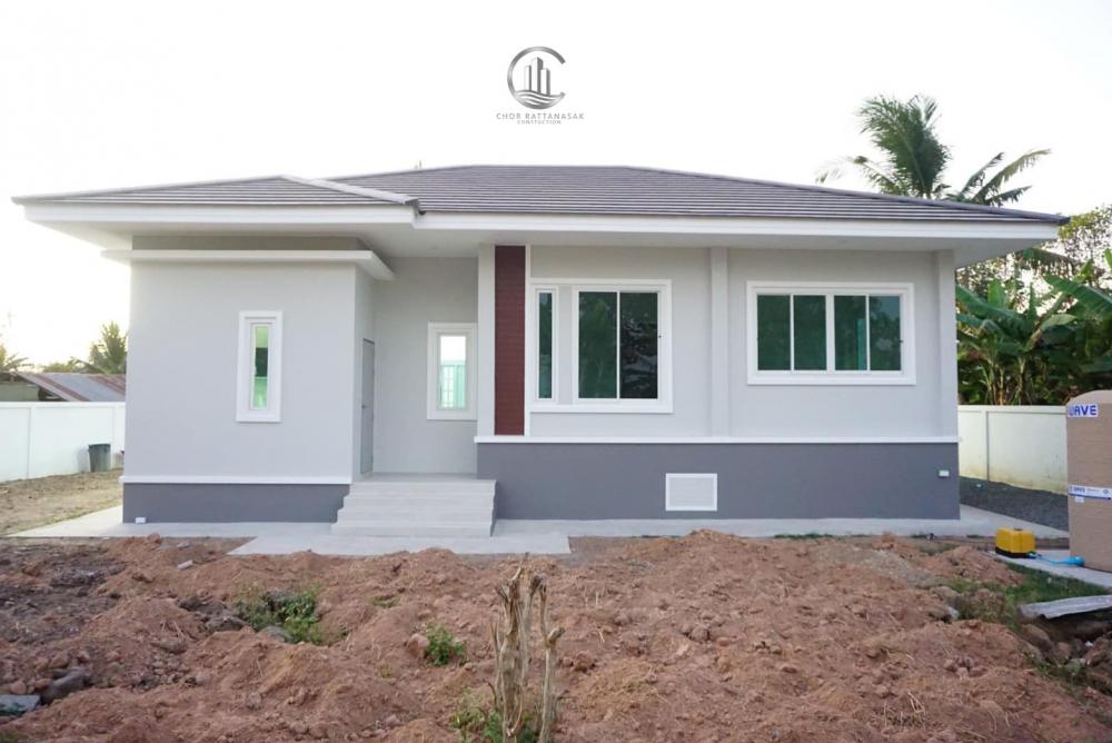 บ้านพักอาศัย คสล.  ชั้นเดียว