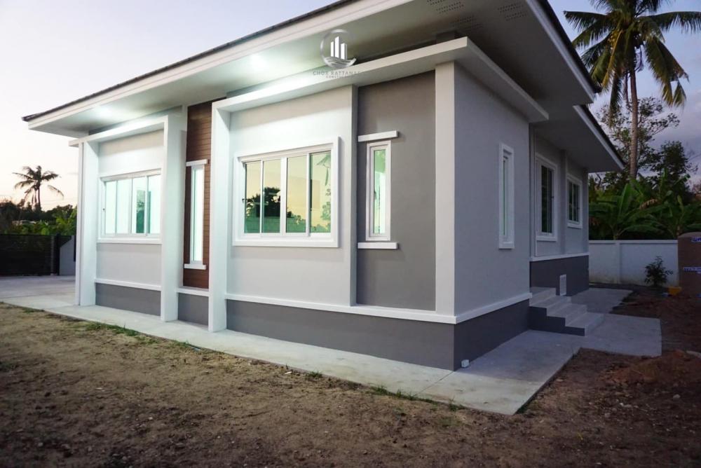 บ้านพักอาศัย คสล.  ชั้นเดียว