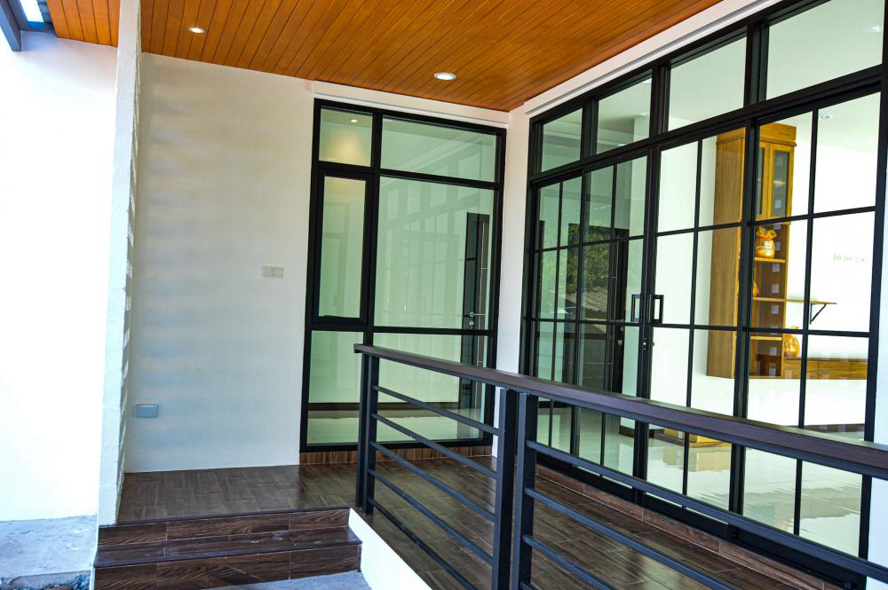 บ้านพักอาศัย​ ค.ส.ล.1 ชั้นนอร์ดิกพื้นที่ใช้สอย 120 ตร.ม.