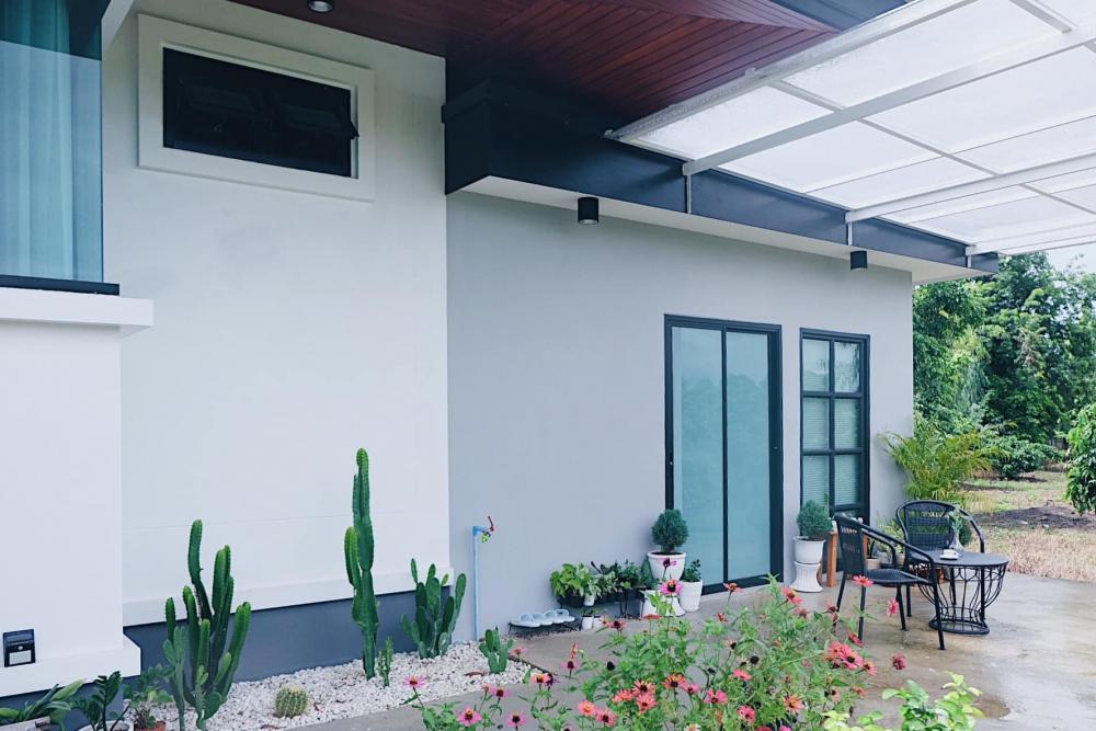 บ้านโมเดิร์น งบ 1.6 ล้าน ไม่รวมต่อเติมและตกแต่ง