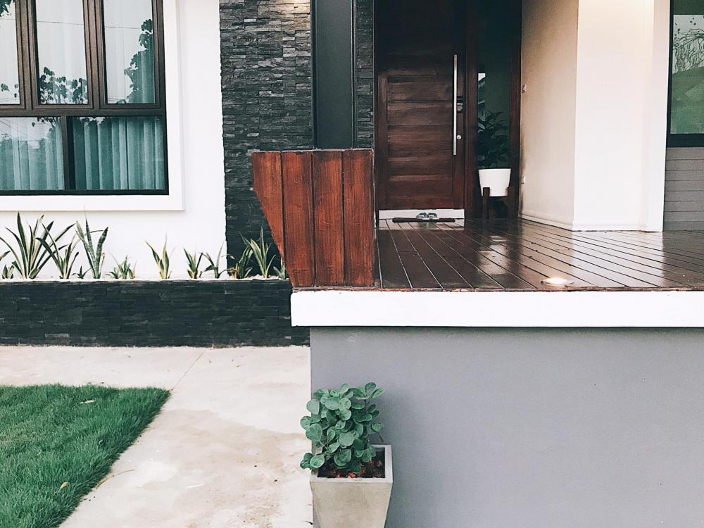 บ้านโมเดิร์น งบ 1.6 ล้าน ไม่รวมต่อเติมและตกแต่ง