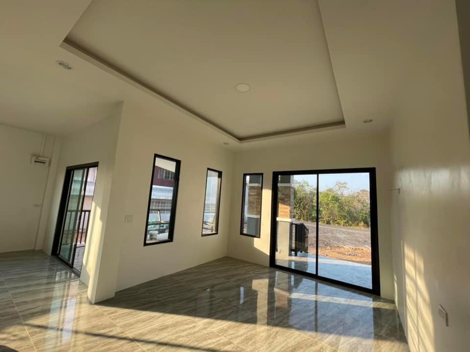 บ้านโมเดิร์นชั้นเดียว  งบ 9.5 แสนบาท