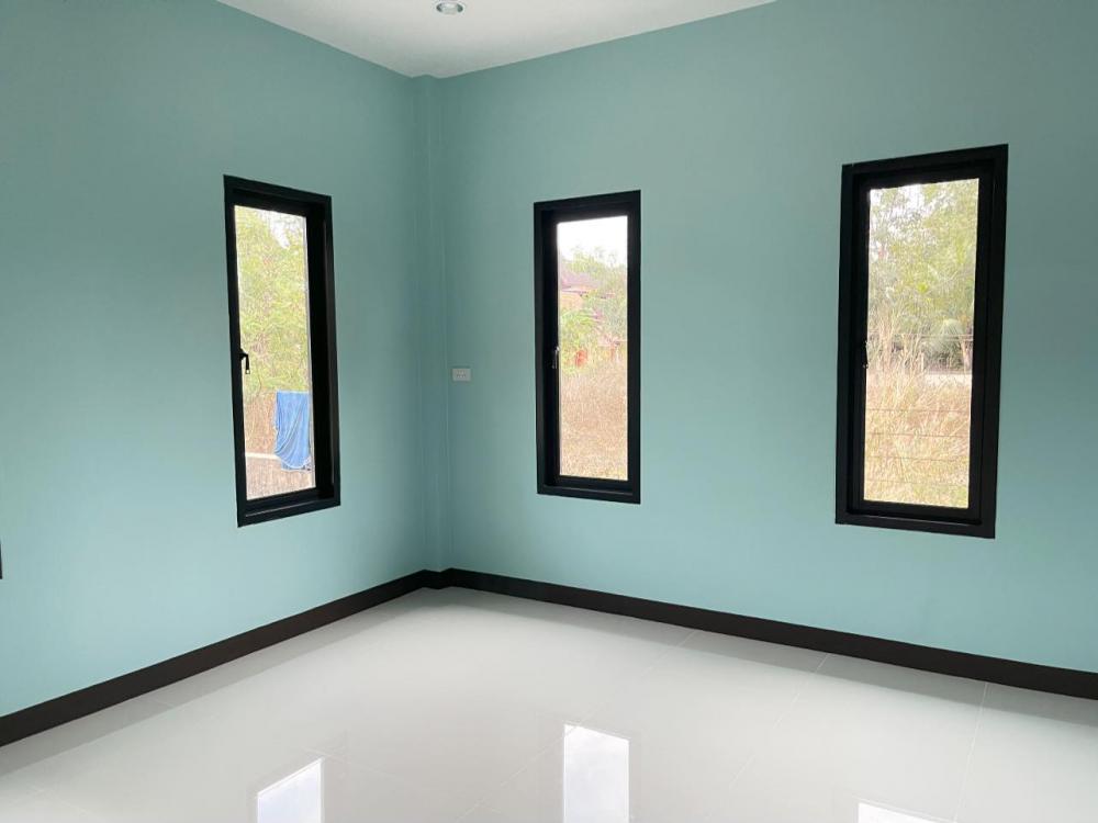 บ้านทรงโมเดิร์น 2 ห้องนอน 2 ห้องน้ำ 1 ห้องรับแขก 1 ห้องครัว งบ 7 แสนบาท