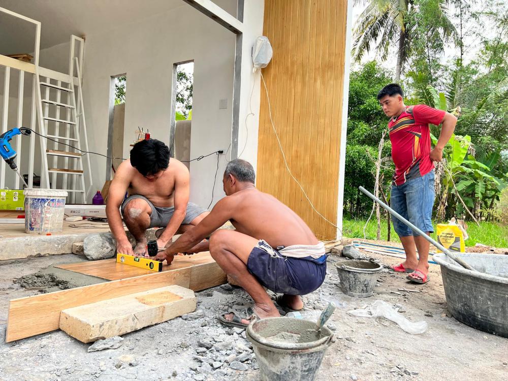 บ้านทรงนอร์ดิกในป่ายาง ราคาวัสุดพร้อมค่าช่าง 3.6 แสนบาท