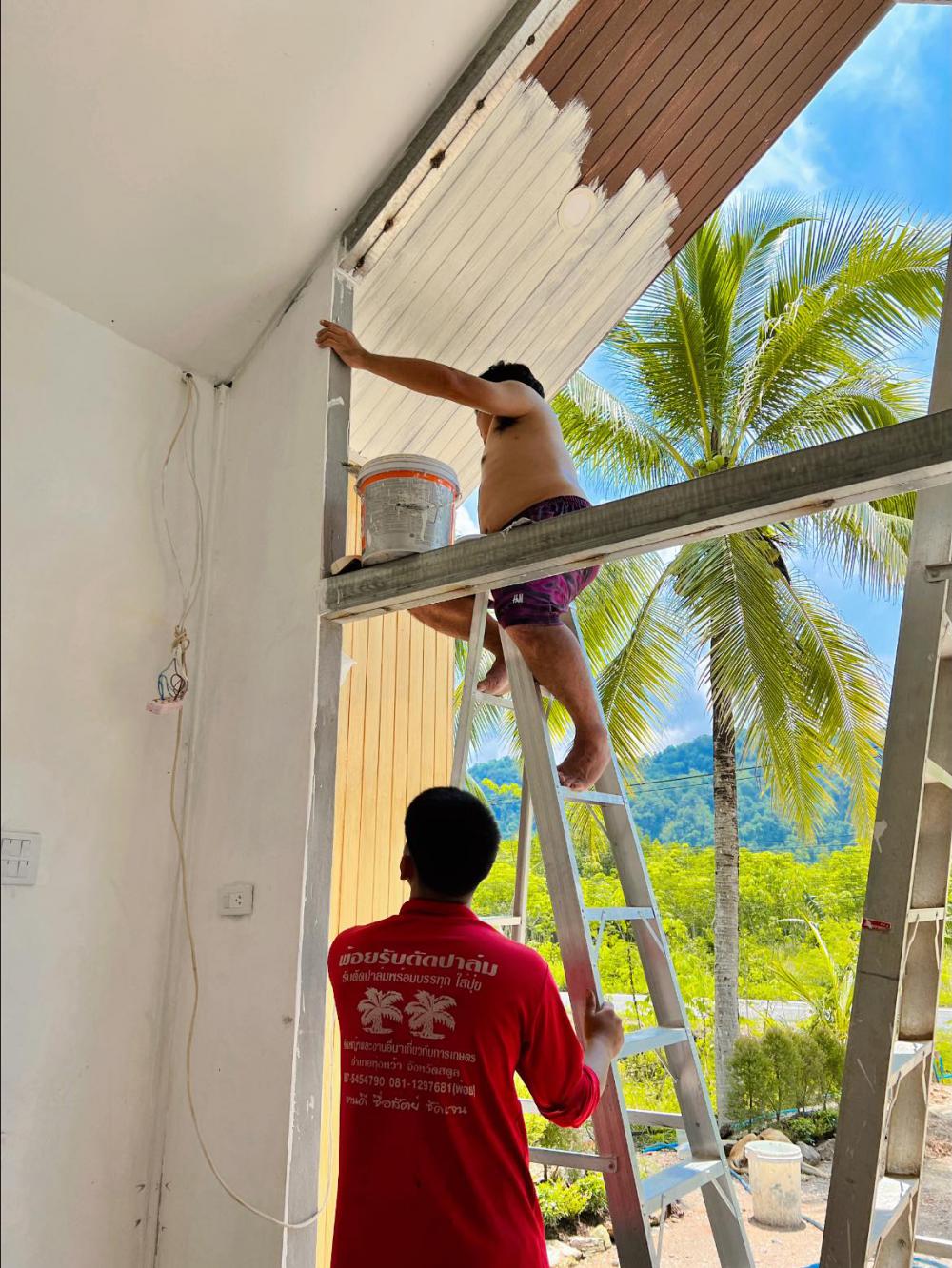 บ้านทรงนอร์ดิกในป่ายาง ราคาวัสุดพร้อมค่าช่าง 3.6 แสนบาท