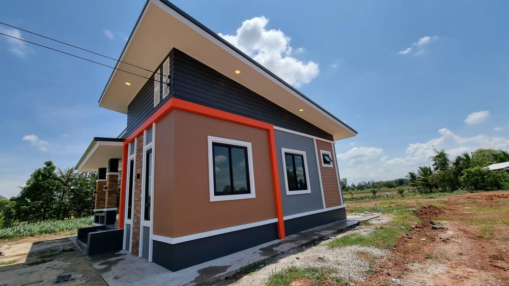 บ้านโมเดริ์น 3 ห้องนอน งบประมาณ  850,000 บาท ถูกและสวยมาก