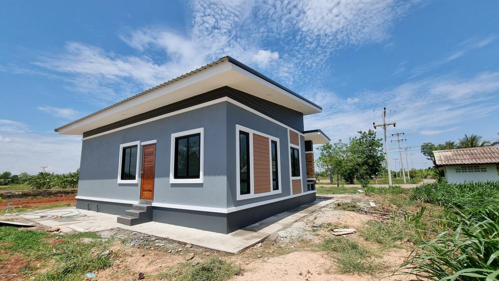 บ้านโมเดริ์น 3 ห้องนอน งบประมาณ  850,000 บาท ถูกและสวยมาก